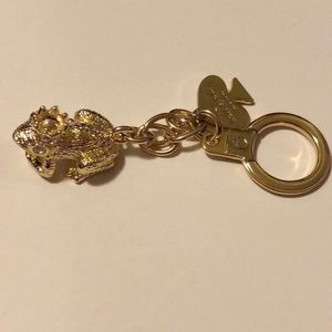 Kate Spade Kiss a Prince Frog Keychain Fob